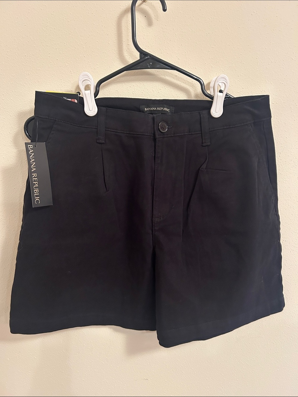 Banana Republic Black Tailored Shorts